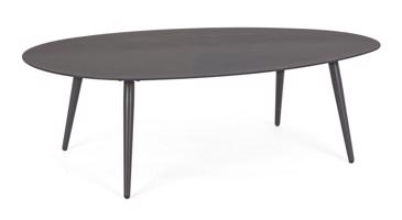 RIDLEY szürke dohányzóasztal 120cm