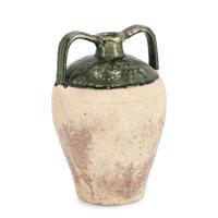 RUNE bézs terracotta váza