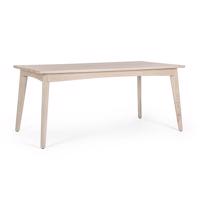 SAHANA bézs fa étkezőasztal