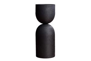 SANDGLASS fekete váza 55cm