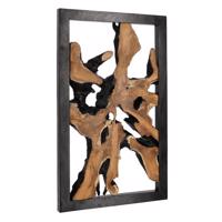 SHERWOOD barna fa fali dekoráció