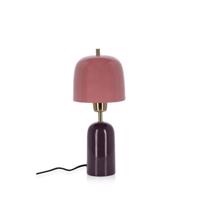SILMU piros fém asztali lámpa