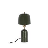 SILMU zöld fém asztali lámpa