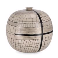 SIVA ezüst üveg váza