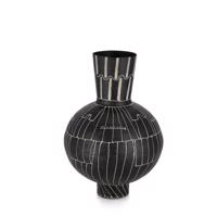 SIVA szürke üveg váza