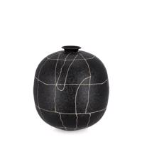 SIVA szürke üveg váza