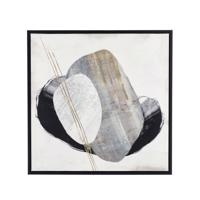 SKETCH fekete vászon festmény