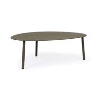 SPARKY barna alumínium dohányzóasztal