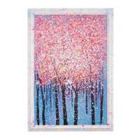 SPOTTY rózsaszín vászon festmény