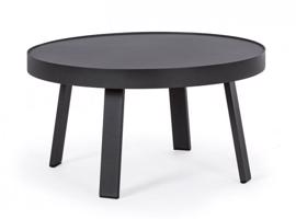 SPYRO II sötétszürke kerti dohányzóasztal 38cm