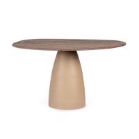 STANLEY taupe fa étkezőasztal