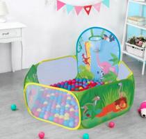 Száraz medence gyerekeknek labdákkal - szafari