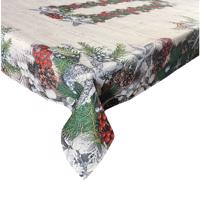 Színes karácsonyi terítő nyomtatással Szélessé 130 cm | Hosszúsá 175 cm