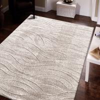 Szőnyeg SERENITY bézs színben, finom mintával. Šírka: 160 cm | Dĺžka: 230 cm