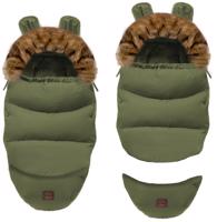 Teddy Baba növekvő lábzsák khaki