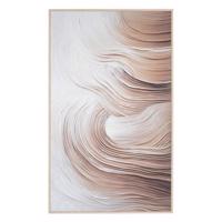 TEXTURE bézs vászon festmény