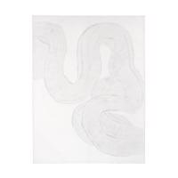 TEXTURE fehér vászon festmény