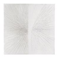 TEXTURE törtfehér vászon festmény