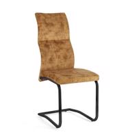 THELMA fekete bársony szék