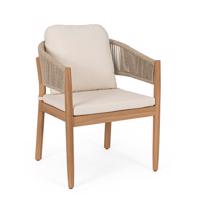 THIAGO barna akácfa szék