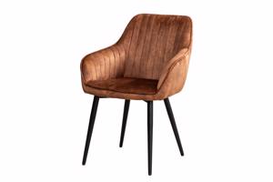 TURIN barna bársony szék