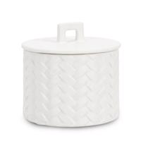 TWINE törtfehér kerámia gyertya