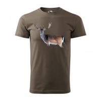 Vadász póló szarvas motívum L Hadsereg