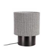 VARUNI ezüst fém asztali lámpa