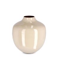 VELMA bézs fém váza