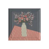 VILLAGE szürke vászon festmény