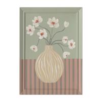 VILLAGE szürke vászon festmény