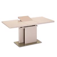 VIRAT bézs mdf étkezőasztal 160cm