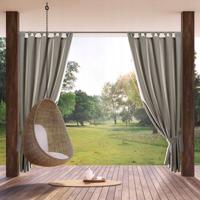 Vízálló pavilonfüggöny cappuccino színben Szélessé 155 cm Hossz: 220 cm