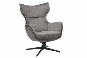 VOGUE szürke bársony fotel