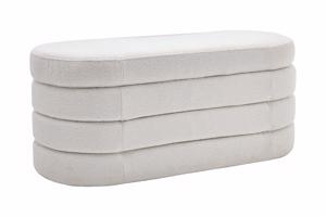 VOQUE fehér buklé ülőpad