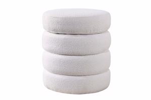 VOQUE törtfehér buklé lábtartó