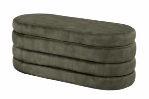 VOQUE zöld bársony ülőpad