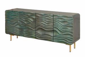 WAVE türkiz mangófa komód 160cm