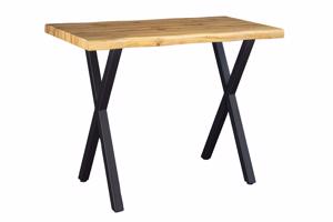 WILD barna tölgyhatású bárasztal 120cm