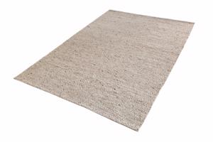 WOOL ezüstszürke gyapjú szőnyeg 160x240cm