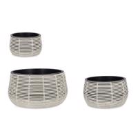 XIAN szürke polirattán kaspó