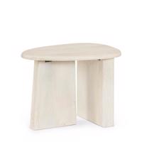 ZACATECAS bézs fa dohányzóasztal