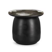 ZAINAB szürke fa dohányzóasztal